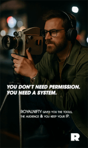 ROYALNIFTY ad for creators