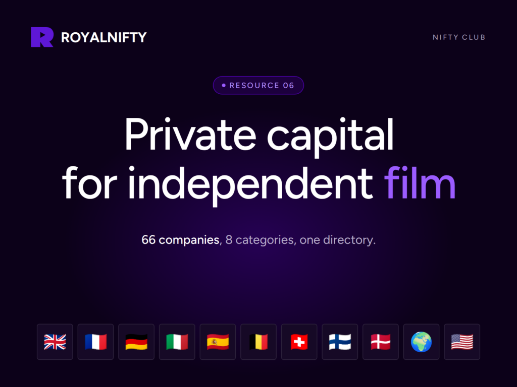 Funding companies directory for all creators